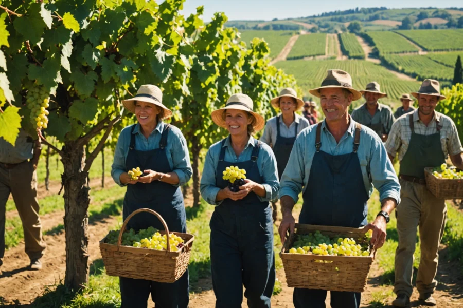 contrat vendanges
